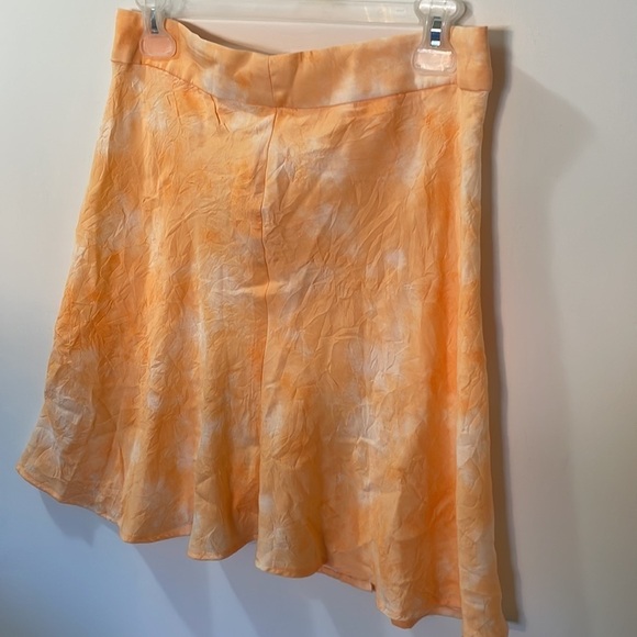 Free People Martine Peach Combo Flirt Skirt - Picture 7 of 14